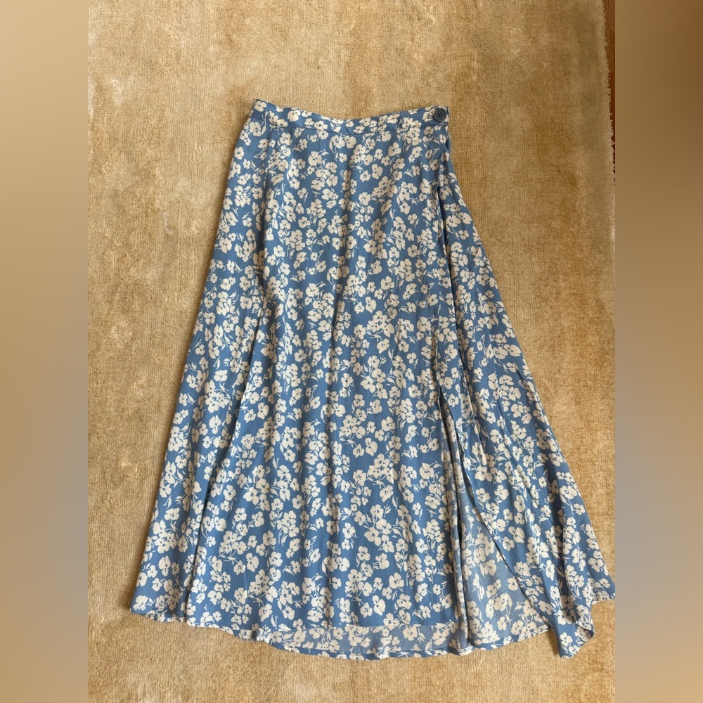 Reformation Betty Floral Print Midi Skirt - Picture 4 of 10